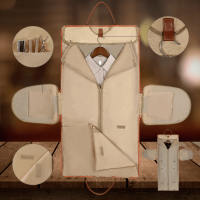 Grand Sac de Voyage Pliable WEEKENDER - ouverture-Sacan Distributions