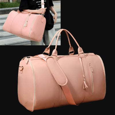 Grand Sac de Voyage Pliable WEEKENDER - Rose-Sacan distributions