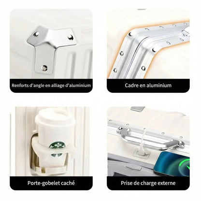 LA MULTI intelligente valise de cabine - Sacan Distributions