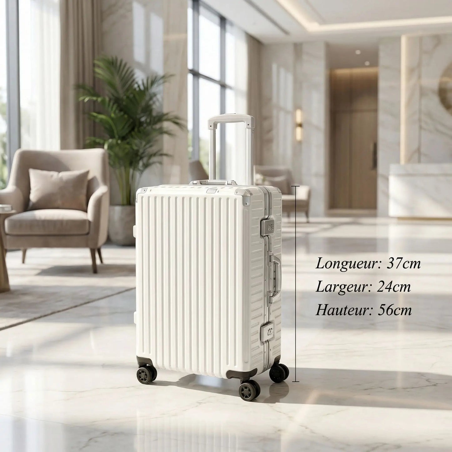 LA MULTI intelligente valise de cabine - Sacan Distributions
