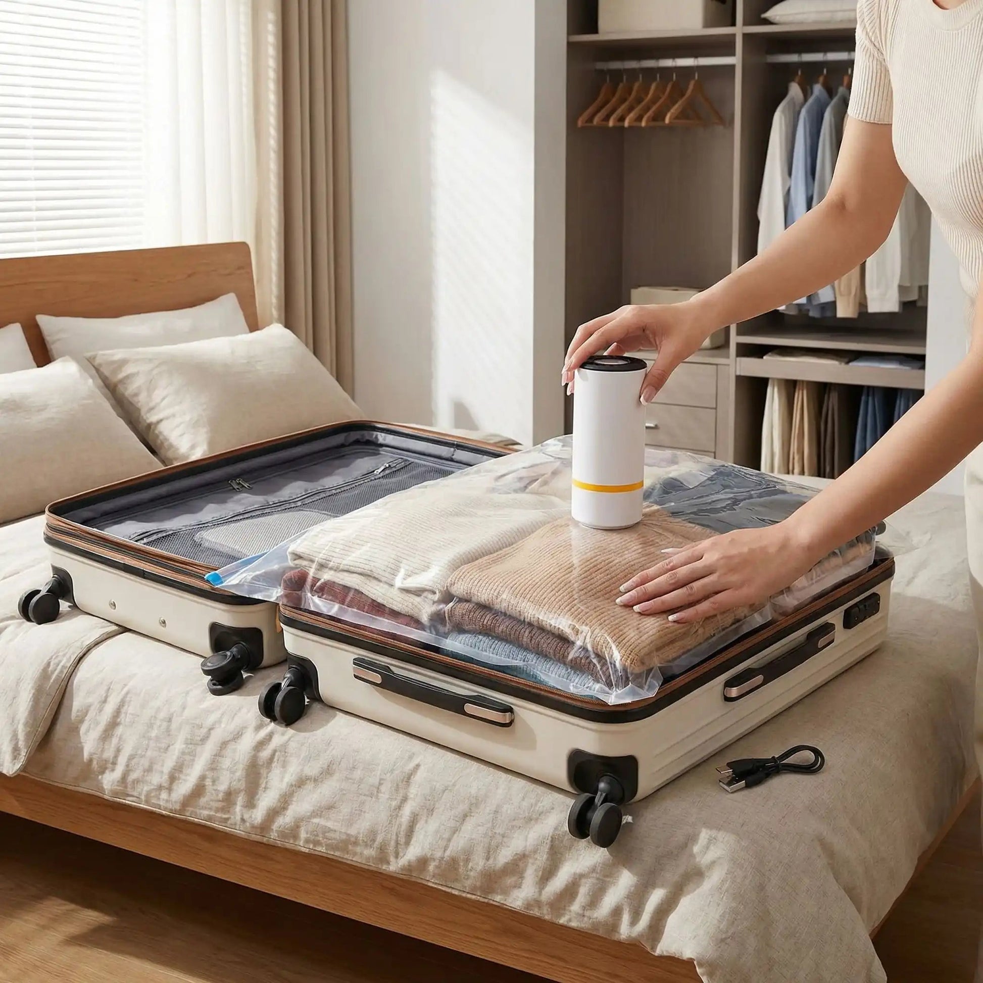 Pompe sous vide sans fil | UltraCompact - Sacan Distributions