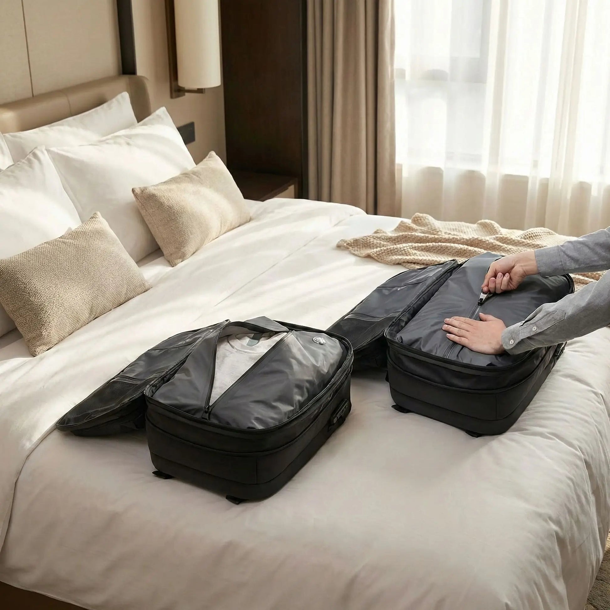 Sac à dos de voyage pour hommes | Imperméable Antivol LE HUDSON - Sacan Distributions