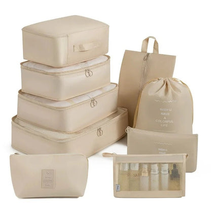 Sacs de rangement de voyage / Ensemble de 9 pièces - Sacan Distributions