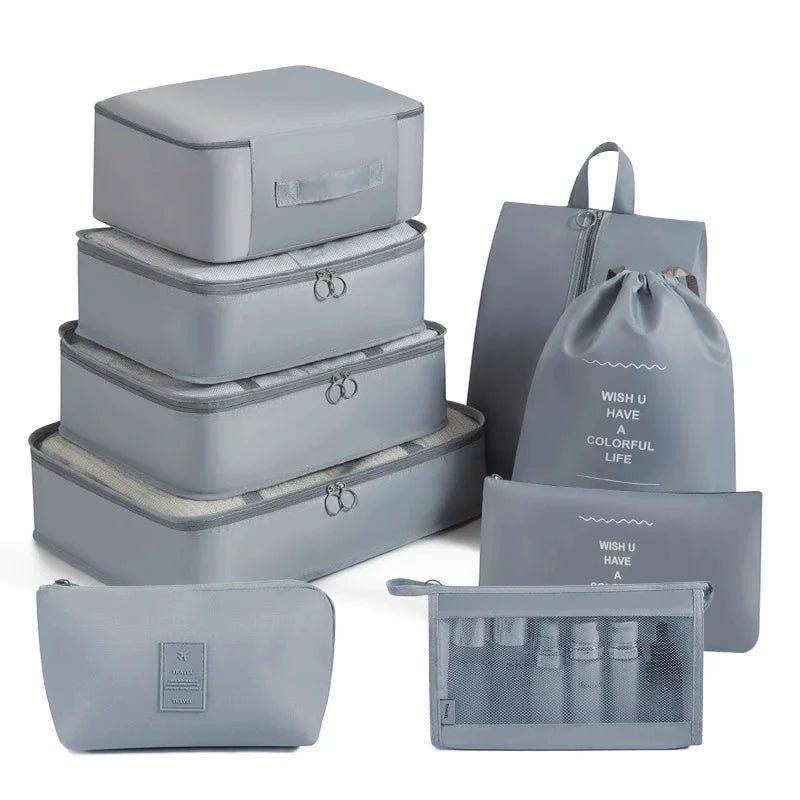 Sacs de rangement de voyage / Ensemble de 9 pièces - Sacan Distributions