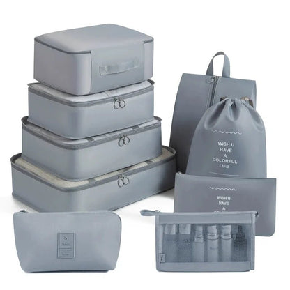 Sacs de rangement de voyage / Ensemble de 9 pièces - Sacan Distributions