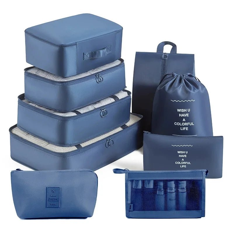 Sacs de rangement de voyage / Ensemble de 9 pièces - Sacan Distributions