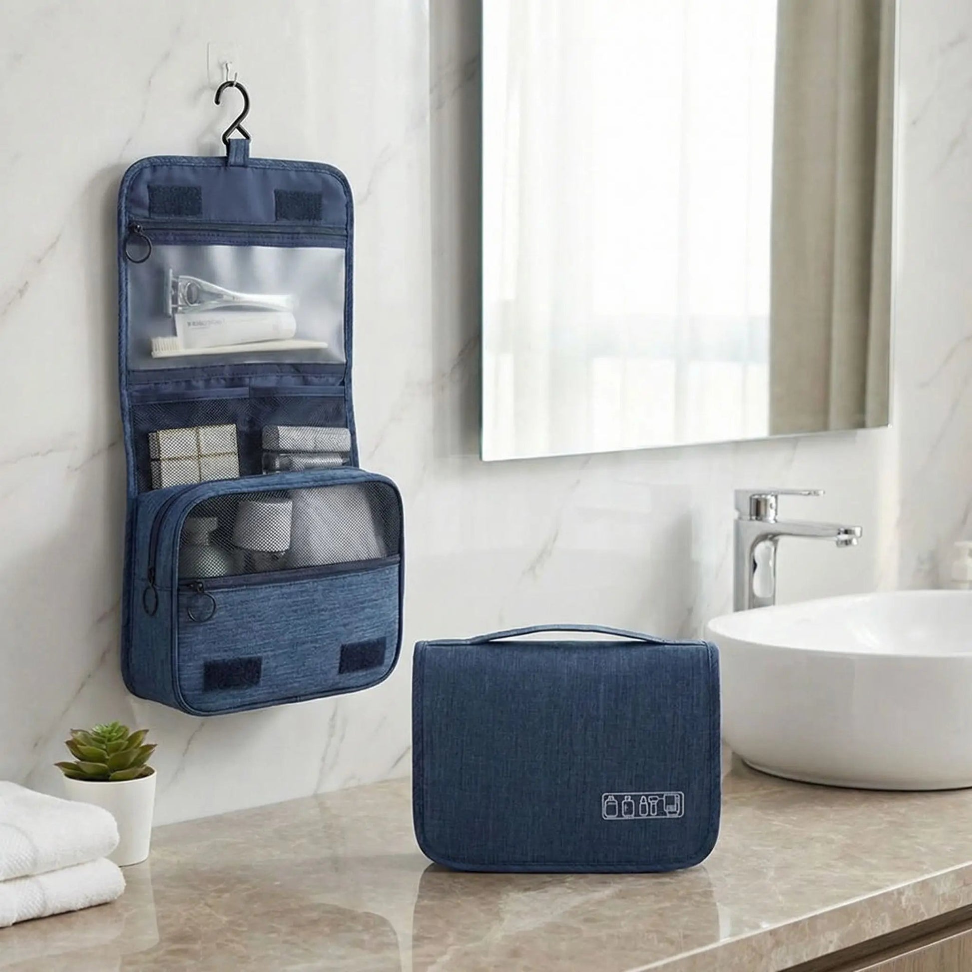 Trousse de toilette | Suspendue Imperméable VOYAGEUR - Sacan Distributions
