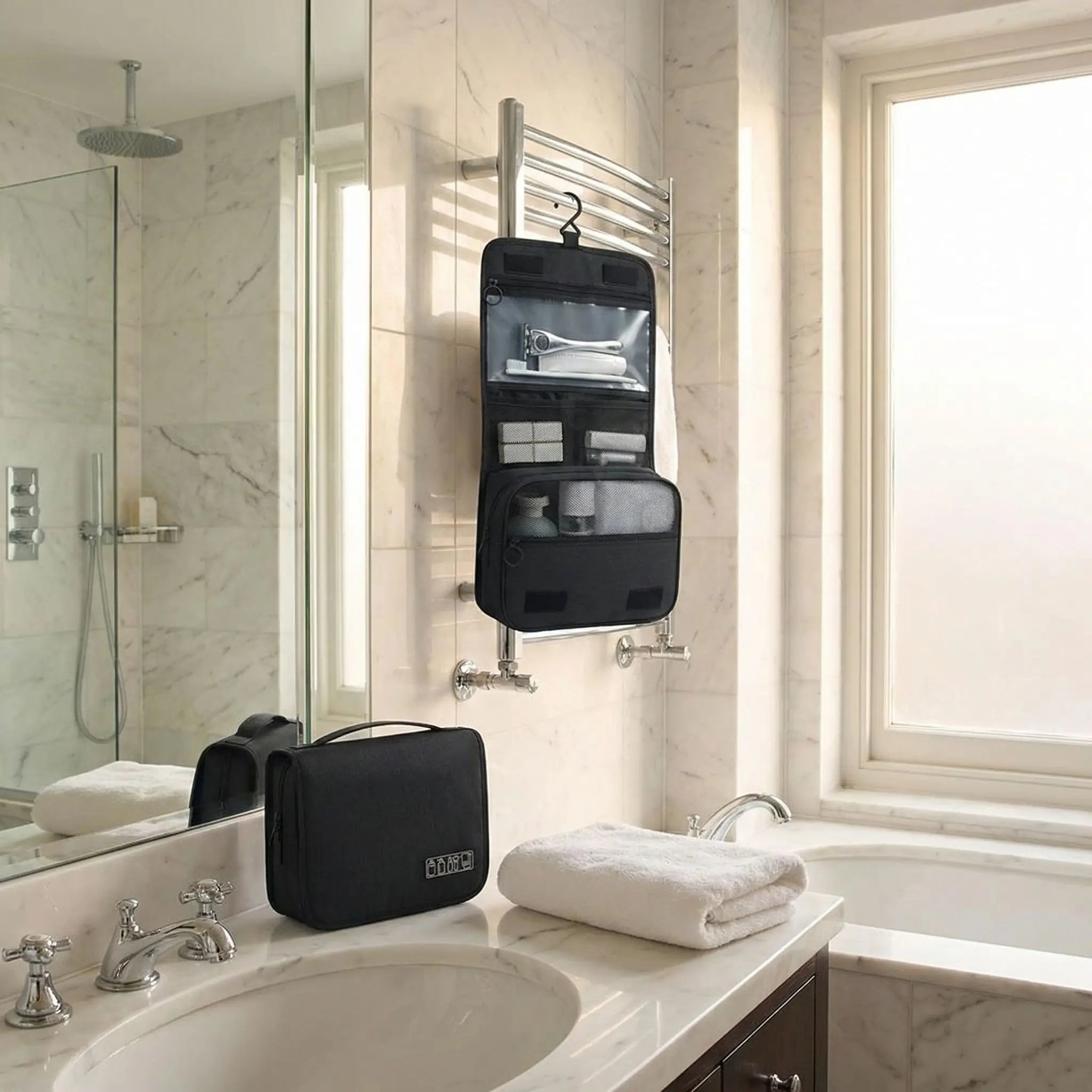 Trousse de toilette | Suspendue Imperméable VOYAGEUR - Sacan Distributions