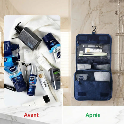 Trousse de toilette | Suspendue Imperméable VOYAGEUR - Sacan Distributions