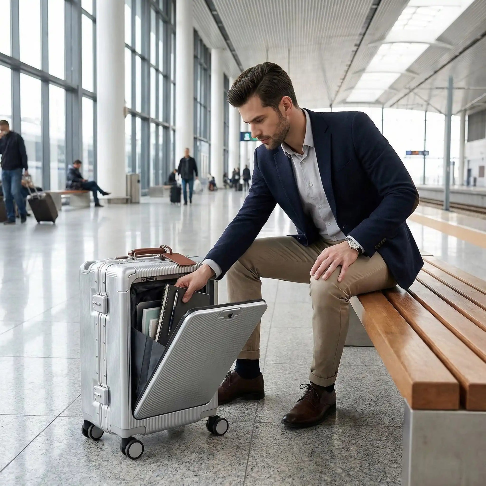 Valise Cabine Ouverture Frontale LA BALI - Sacan Distributions
