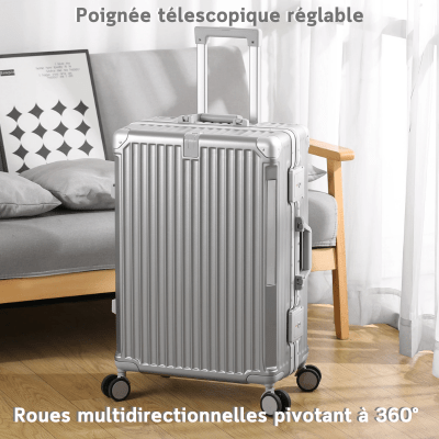 Valise de Cabine en Alumimiun LUXE - Sacan Distributions